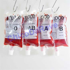 Cantil bolsa de sangue