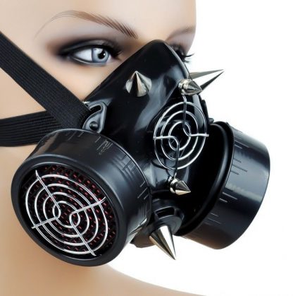 Máscara Cyber preta - Cybermask - Image 2