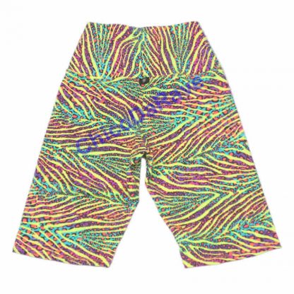 Bermuda legging fluorescente zebrinha psicodélica - Image 2