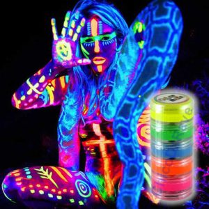 Kit tinta cremosa fluorescente 5 cores