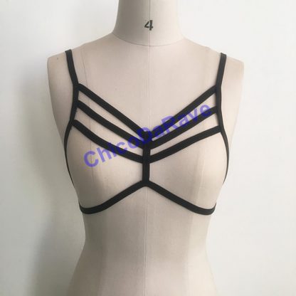 Harness preto triplo