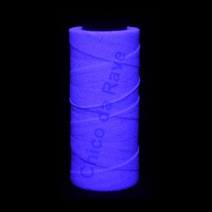 Fio encerado branco fluorescente - 100g