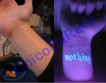 Tinta invisível fluorescente azul para pele - 500ml - Image 2