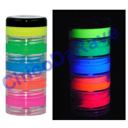 Kit tinta cremosa fluorescente 5 cores