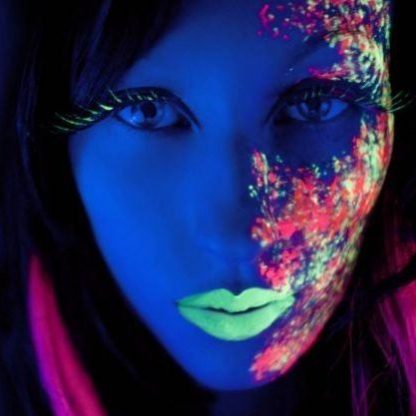 Batom verde fluorescente