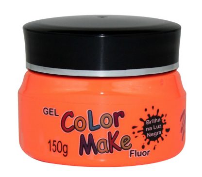 Gel laranja fluorescente para cabelo - Image 2