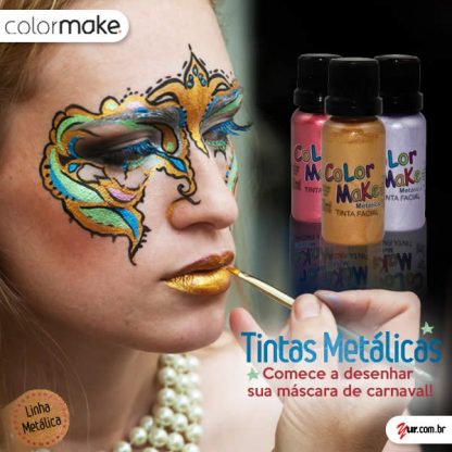 Kit tinta líquida metálica 6 cores - Image 2
