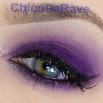 Sombra roxo opaco asa de borboleta