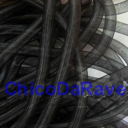 Crinolina tubular 16mm preto