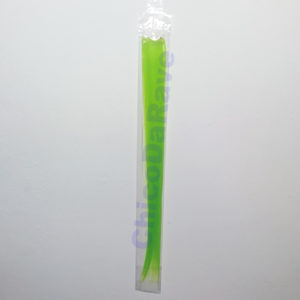 Mecha verde fluorescente