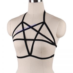 Harness pentagrama preto 3