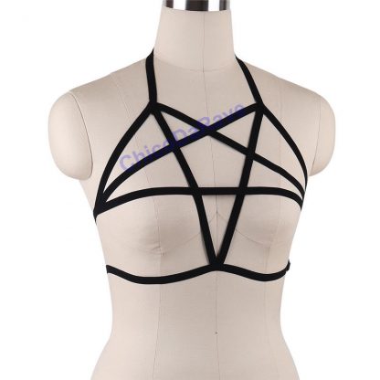 Harness pentagrama preto 3