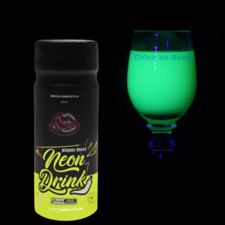 Energético fluorescente Neon Drink maçã verde Pepper Blend