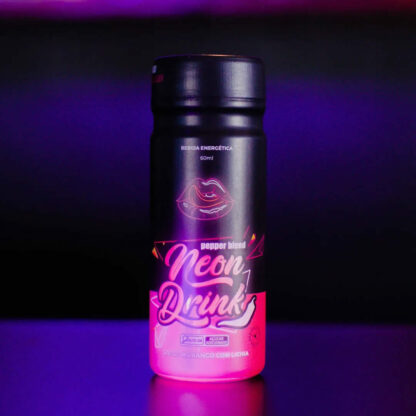 Energético fluorescente Neon Drink morango com lichia Pepper Blend